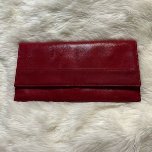 Red banana republic clutch